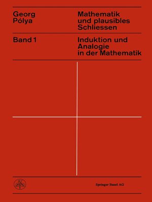 cover image of Mathematik und Plausibles Schliessen